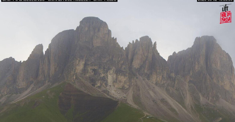 Webcam Campitello-Mazzin-Col Rodella - Campitello di Fassa - Col Rodella - Gruppo del Sassolungo