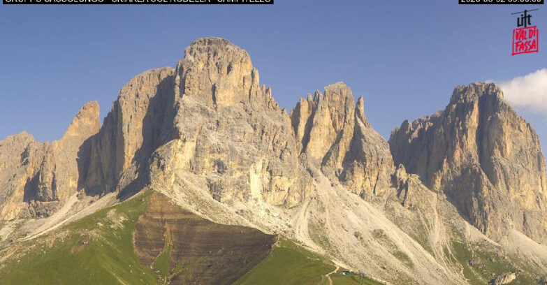 Webcam Campitello-Mazzin-Col Rodella - Campitello di Fassa - Col Rodella - Gruppo del Sassolungo