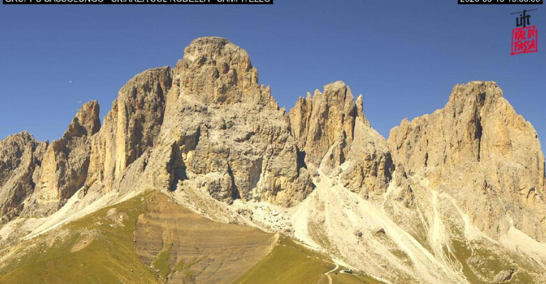 Webcam Campitello-Mazzin-Col Rodella  - Campitello di Fassa - Col Rodella - Gruppo del Sassolungo
