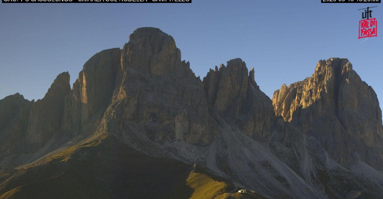 Webcam Campitello-Mazzin-Col Rodella  - Campitello di Fassa - Col Rodella - Gruppo del Sassolungo