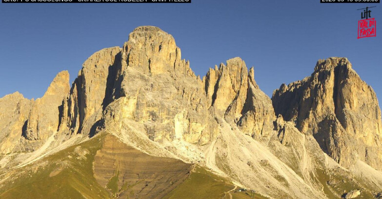 Webcam Campitello-Mazzin-Col Rodella  - Campitello di Fassa - Col Rodella - Gruppo del Sassolungo