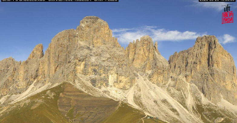 Webcam Campitello-Mazzin-Col Rodella - Campitello di Fassa - Col Rodella - Gruppo del Sassolungo