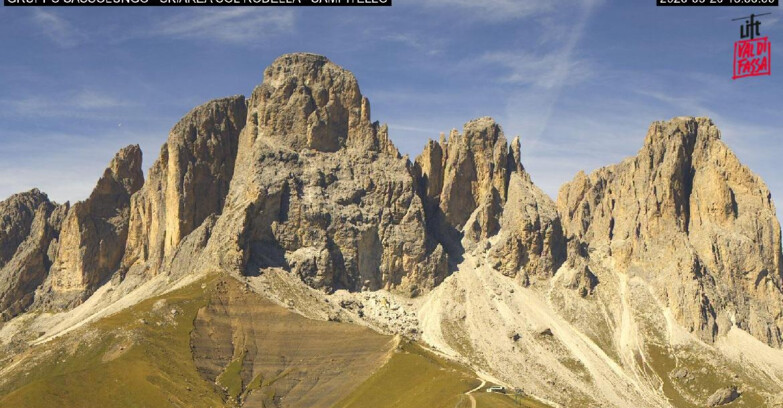 Webcam Campitello-Mazzin-Col Rodella - Campitello di Fassa - Col Rodella - Gruppo del Sassolungo