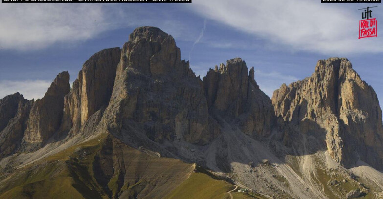 Webcam Campitello-Mazzin-Col Rodella - Campitello di Fassa - Col Rodella - Gruppo del Sassolungo