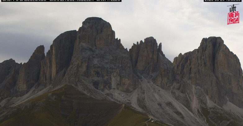 Webcam Campitello-Mazzin-Col Rodella - Campitello di Fassa - Col Rodella - Gruppo del Sassolungo
