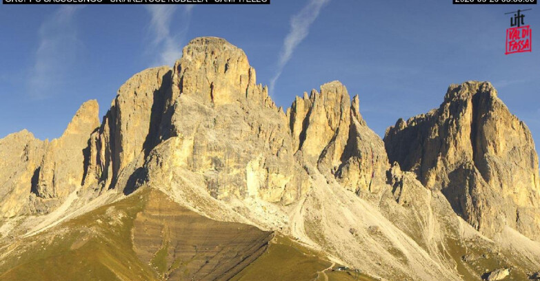 Webcam Campitello-Mazzin-Col Rodella - Campitello di Fassa - Col Rodella - Gruppo del Sassolungo