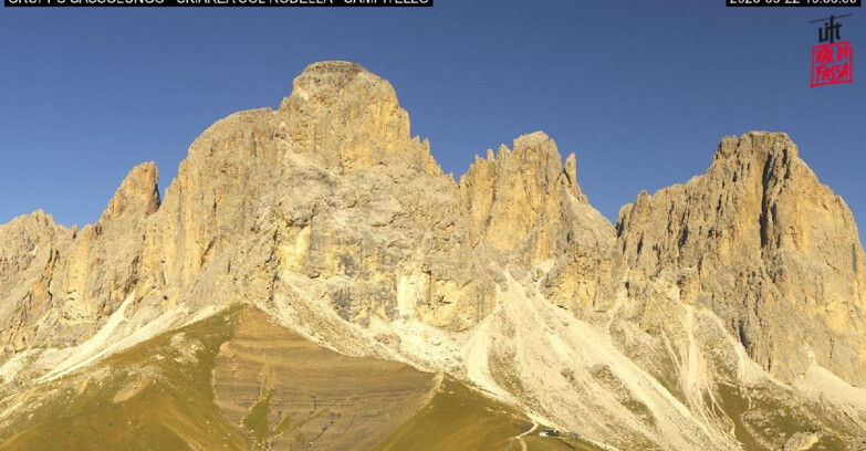 Webcam Campitello-Mazzin-Col Rodella  - Campitello di Fassa - Col Rodella - Gruppo del Sassolungo