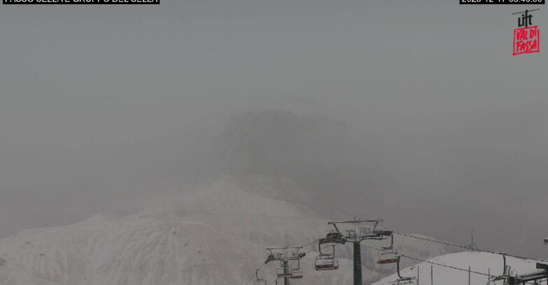 Webcam Campitello-Mazzin-Col Rodella - Canazei - Passo Pordoi - Sass Pordoi