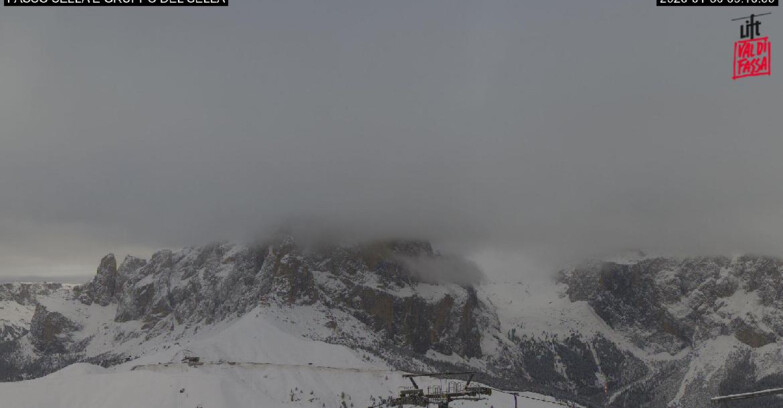Webcam Campitello-Mazzin-Col Rodella - Canazei - Passo Pordoi - Sass Pordoi