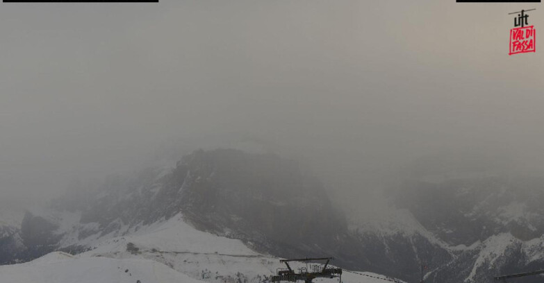 Webcam Campitello-Mazzin-Col Rodella - Canazei - Passo Pordoi - Sass Pordoi