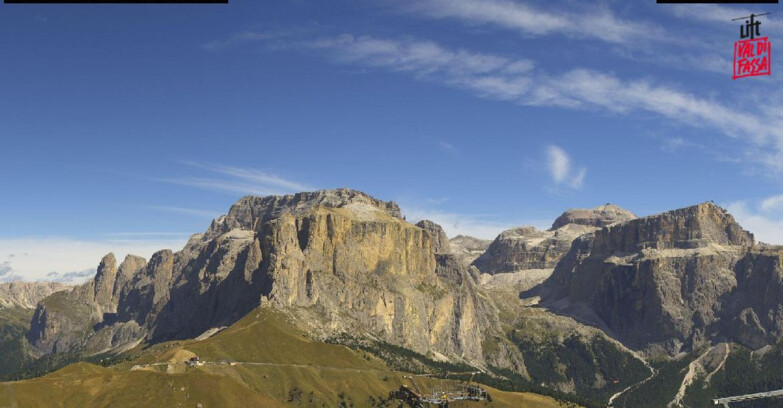 Webcam Campitello-Mazzin-Col Rodella - Canazei - Passo Pordoi - Sass Pordoi