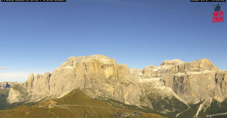 Webcam Campitello-Mazzin-Col Rodella - Canazei - Passo Pordoi - Sass Pordoi