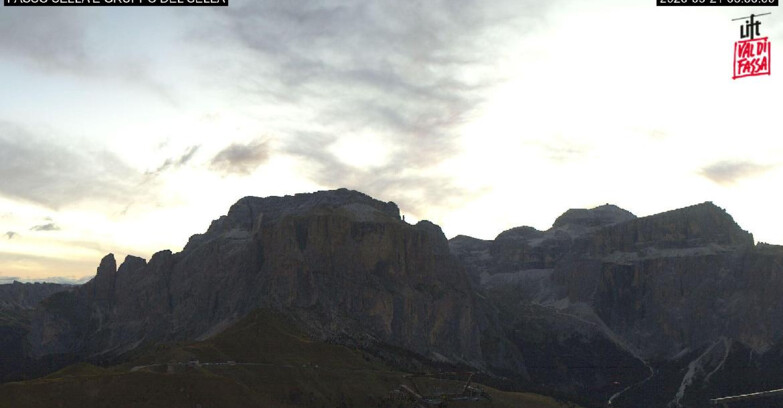 Webcam Campitello-Mazzin-Col Rodella - Canazei - Passo Pordoi - Sass Pordoi