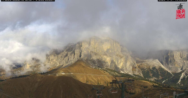 Webcam Кампителло-Маццин-Кол-Роделла  - Campitello di Fassa - Canazei - Gruppo del Sella