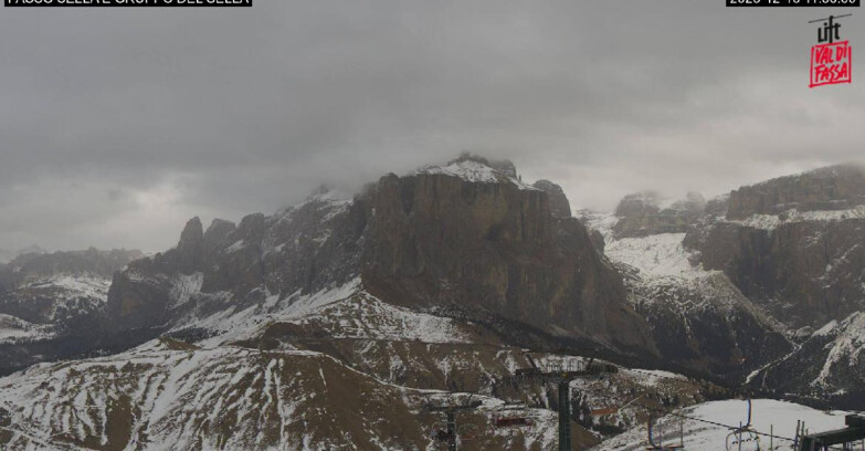 Webcam Campitello-Mazzin-Col Rodella - Campitello di Fassa - Canazei - Gruppo del Sella