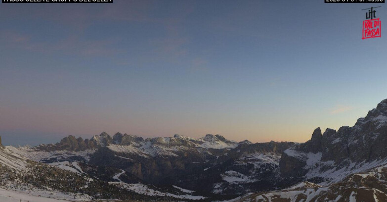 Webcam Campitello-Mazzin-Col Rodella  - Campitello di Fassa - Canazei - Gruppo del Sella