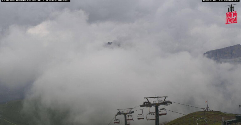 Webcam Campitello-Mazzin-Col Rodella - Campitello di Fassa - Canazei - Gruppo del Sella