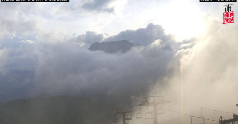 Webcam Campitello-Mazzin-Col Rodella - Campitello di Fassa - Canazei - Gruppo del Sella