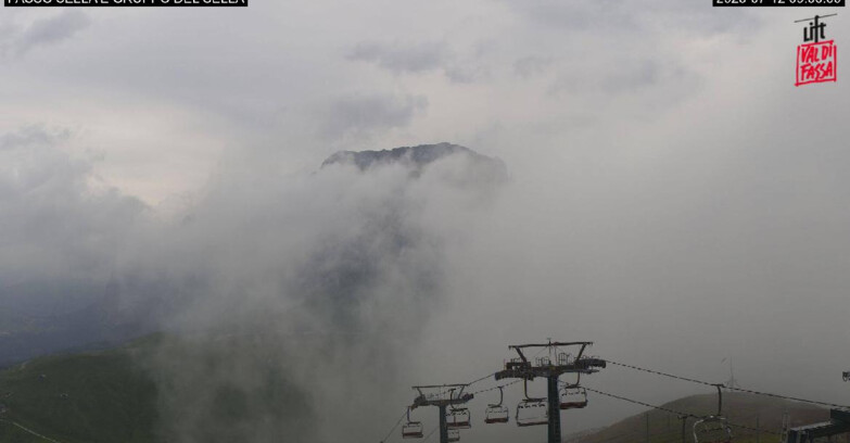 Webcam Campitello-Mazzin-Col Rodella - Campitello di Fassa - Canazei - Gruppo del Sella