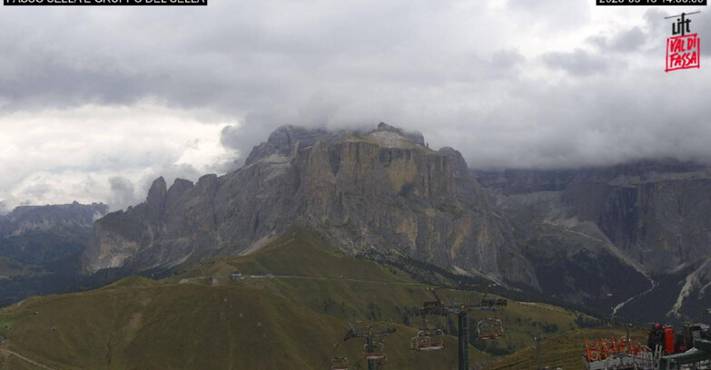 Webcam Campitello-Mazzin-Col Rodella - Campitello di Fassa - Canazei - Gruppo del Sella