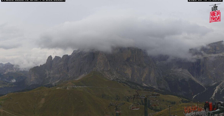 Webcam Campitello-Mazzin-Col Rodella - Campitello di Fassa - Canazei - Gruppo del Sella
