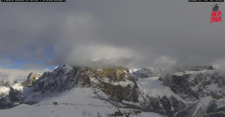 Webcam Campitello-Mazzin-Col Rodella - Campitello di Fassa - Canazei - Gruppo del Sella