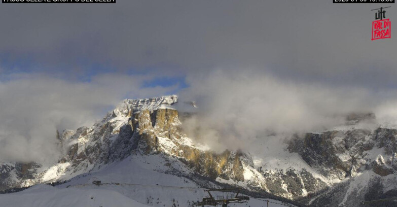 Webcam Campitello-Mazzin-Col Rodella - Campitello di Fassa - Canazei - Gruppo del Sella