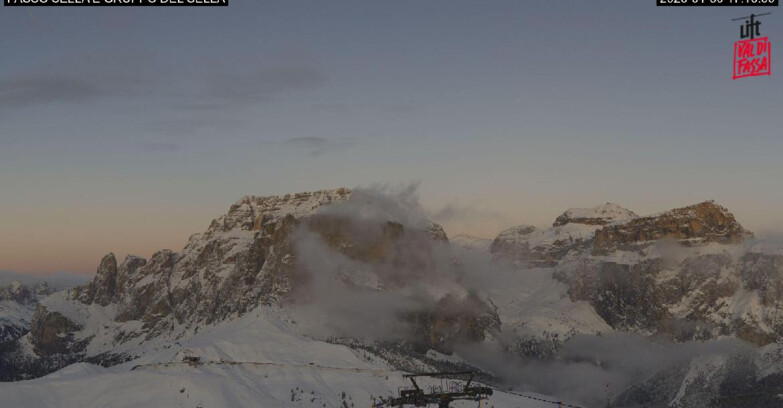 Webcam Campitello-Mazzin-Col Rodella - Campitello di Fassa - Canazei - Gruppo del Sella