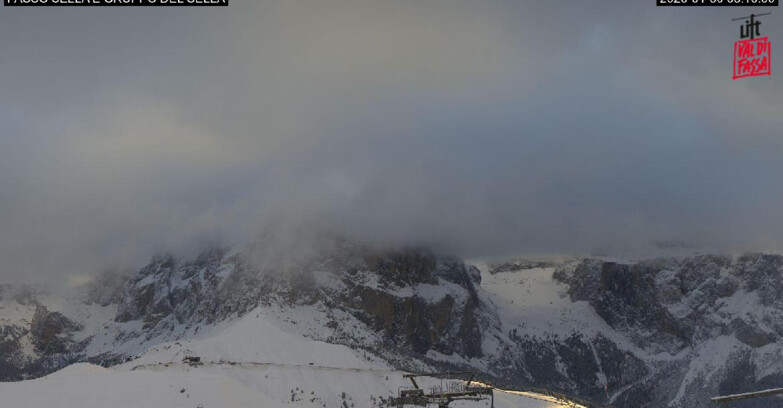 Webcam Campitello-Mazzin-Col Rodella - Campitello di Fassa - Canazei - Gruppo del Sella