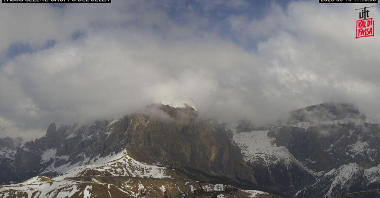 Webcam Campitello-Mazzin-Col Rodella - Campitello di Fassa - Canazei - Gruppo del Sella