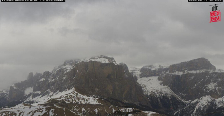 Webcam Campitello-Mazzin-Col Rodella - Campitello di Fassa - Canazei - Gruppo del Sella