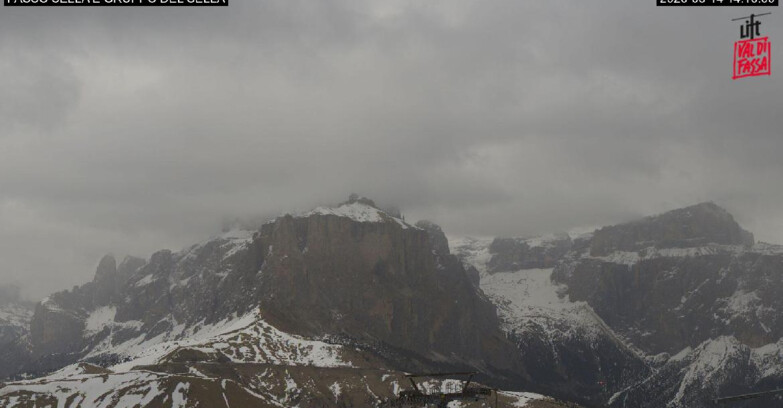 Webcam Campitello-Mazzin-Col Rodella - Campitello di Fassa - Canazei - Gruppo del Sella