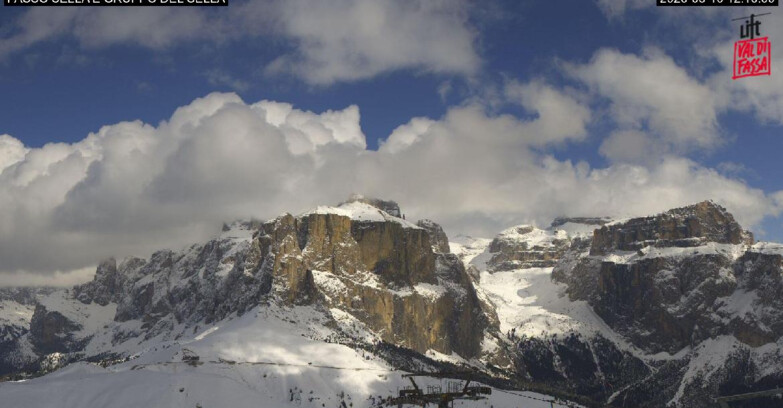 Webcam Кампителло-Маццин-Кол-Роделла  - Campitello di Fassa - Canazei - Gruppo del Sella