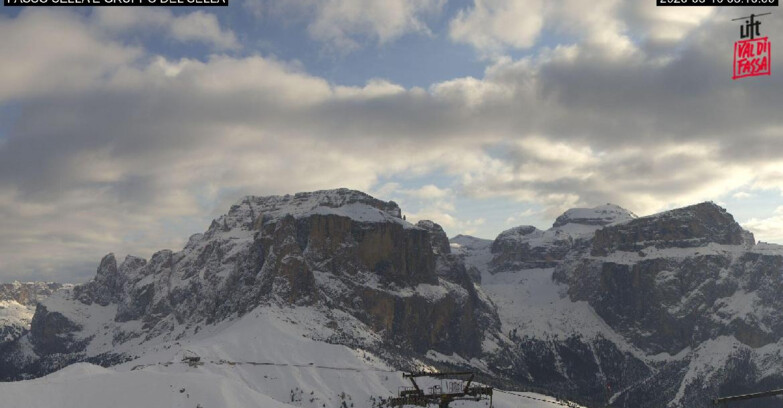 Webcam Кампителло-Маццин-Кол-Роделла  - Campitello di Fassa - Canazei - Gruppo del Sella