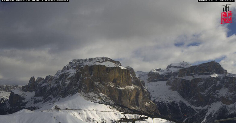 Webcam Campitello-Mazzin-Col Rodella  - Campitello di Fassa - Canazei - Gruppo del Sella