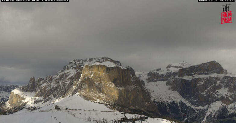 Webcam Campitello-Mazzin-Col Rodella - Campitello di Fassa - Canazei - Gruppo del Sella