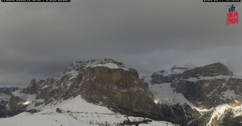 Webcam Campitello-Mazzin-Col Rodella - Campitello di Fassa - Canazei - Gruppo del Sella