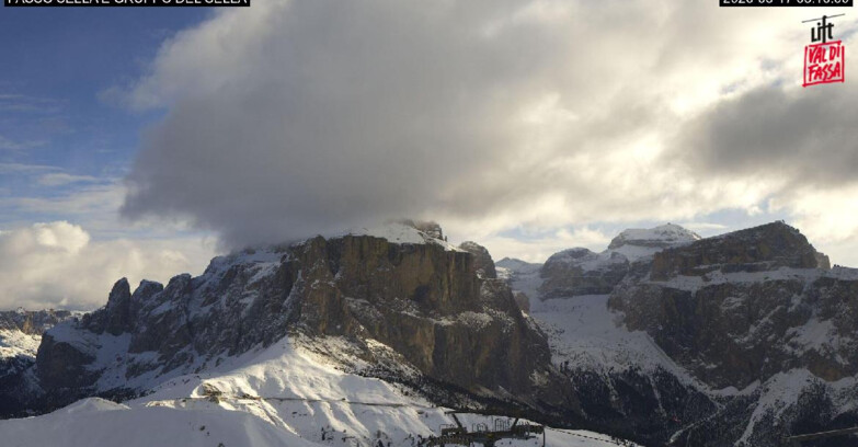 Webcam Campitello-Mazzin-Col Rodella  - Campitello di Fassa - Canazei - Gruppo del Sella