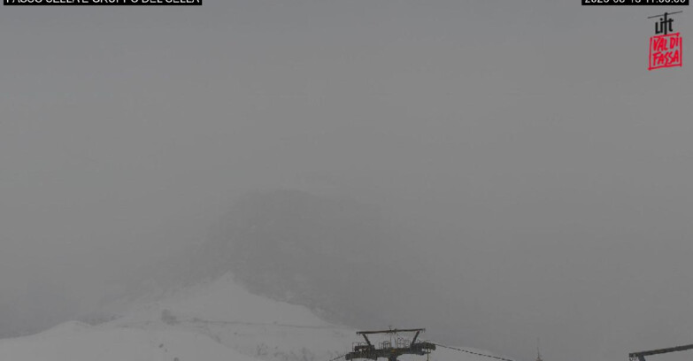 Webcam Campitello-Mazzin-Col Rodella  - Campitello di Fassa - Canazei - Gruppo del Sella