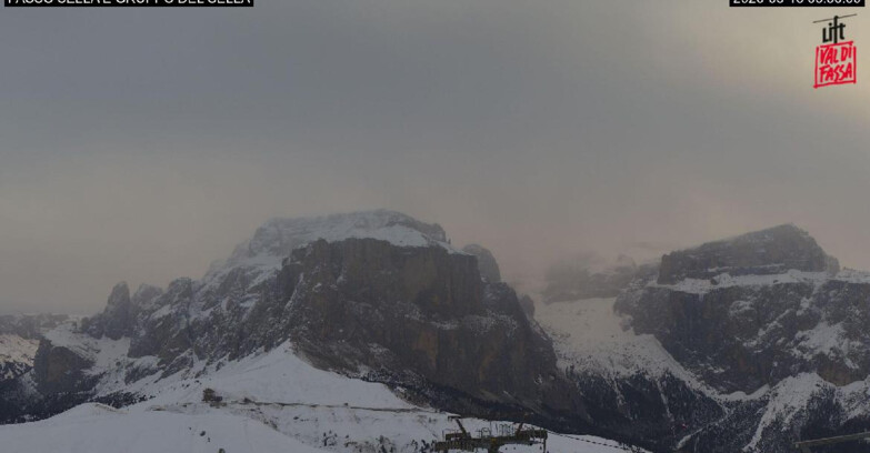 Webcam Campitello-Mazzin-Col Rodella - Campitello di Fassa - Canazei - Gruppo del Sella