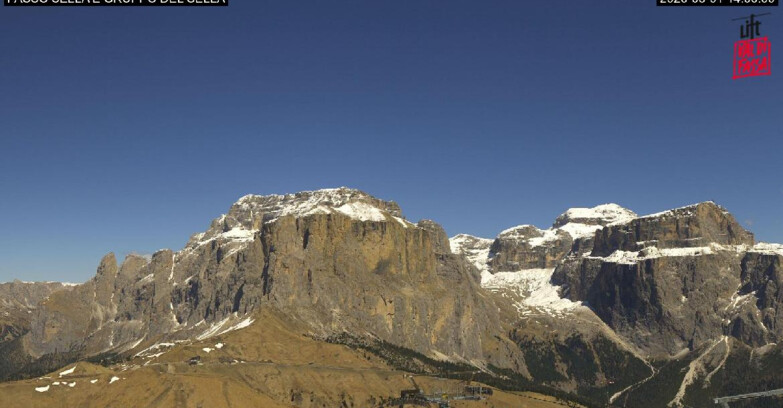 Webcam Campitello-Mazzin-Col Rodella - Campitello di Fassa - Canazei - Gruppo del Sella