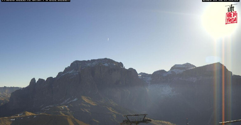 Webcam Campitello-Mazzin-Col Rodella  - Campitello di Fassa - Canazei - Gruppo del Sella