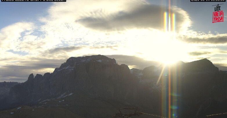 Webcam Campitello-Mazzin-Col Rodella - Campitello di Fassa - Canazei - Gruppo del Sella