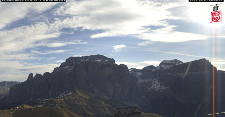Webcam Campitello-Mazzin-Col Rodella - Campitello di Fassa - Canazei - Gruppo del Sella