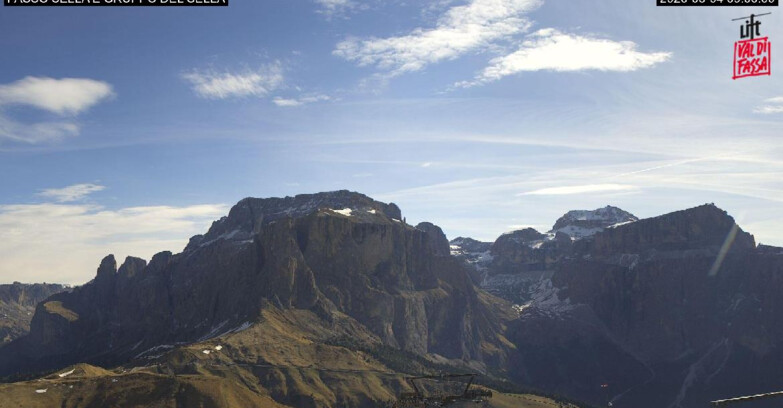 Webcam Campitello-Mazzin-Col Rodella - Campitello di Fassa - Canazei - Gruppo del Sella