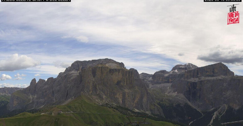 Webcam Campitello-Mazzin-Col Rodella - Campitello di Fassa - Canazei - Gruppo del Sella