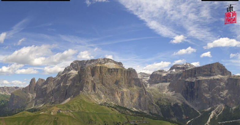 Webcam Campitello-Mazzin-Col Rodella - Campitello di Fassa - Canazei - Gruppo del Sella