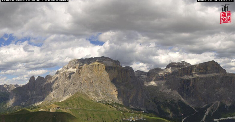 Webcam Campitello-Mazzin-Col Rodella - Campitello di Fassa - Canazei - Gruppo del Sella