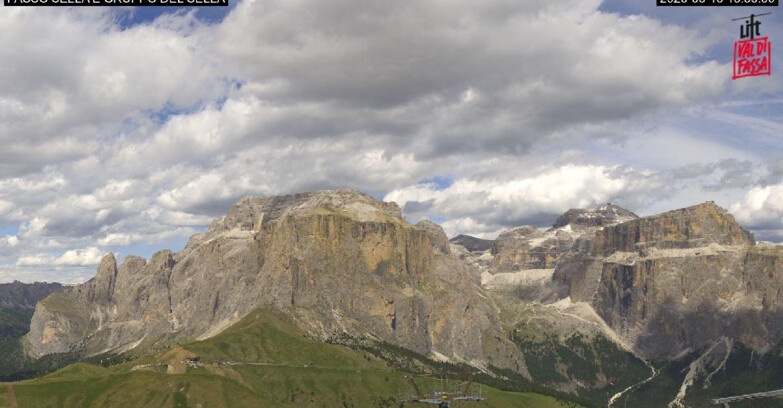Webcam Campitello-Mazzin-Col Rodella - Campitello di Fassa - Canazei - Gruppo del Sella