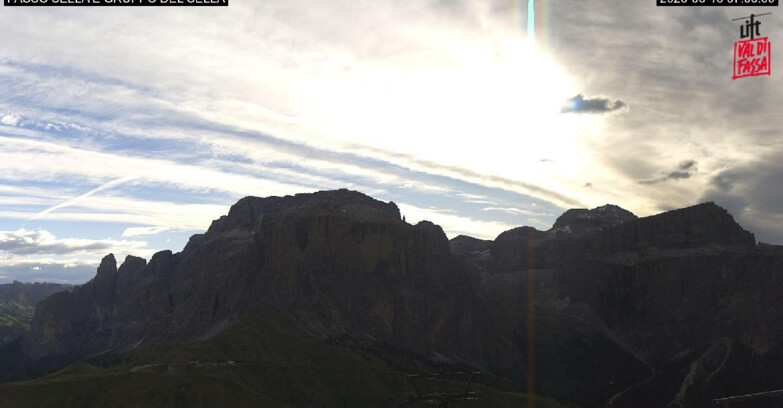 Webcam Campitello-Mazzin-Col Rodella - Campitello di Fassa - Canazei - Gruppo del Sella